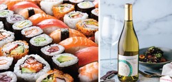 Private Sushi Dinner and Elevation Ten Wine Pairing