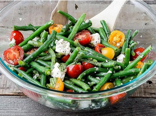 Green Bean Feta Salad