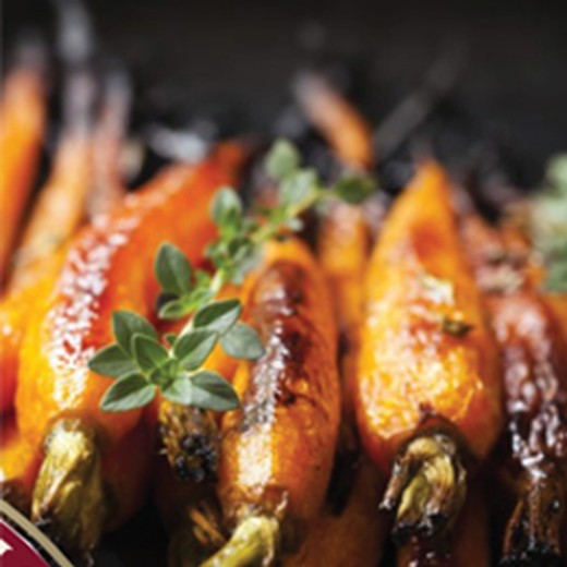 Roasted Baby Carrots with Balsamic Glaze