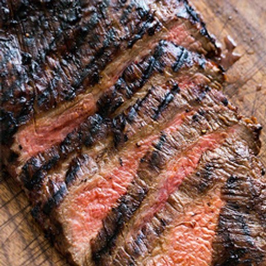 Grilled Balsamic and Soy Marinated Flank Steak