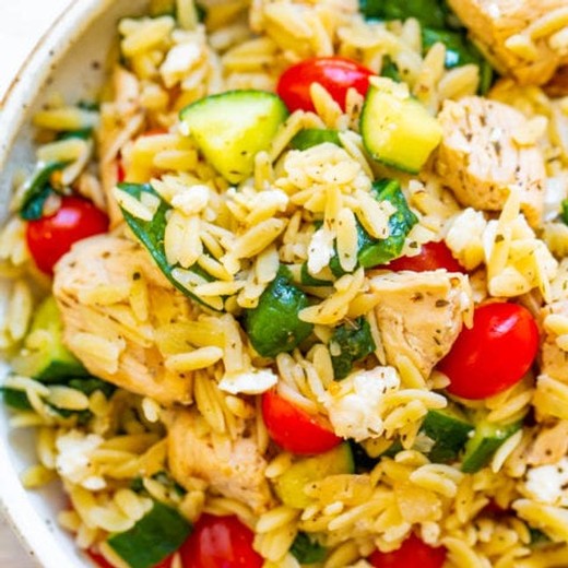 Greek Lemon Chicken and Orzo